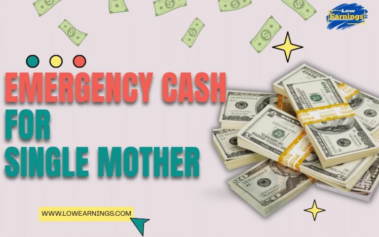 Emergency cash for single mothers